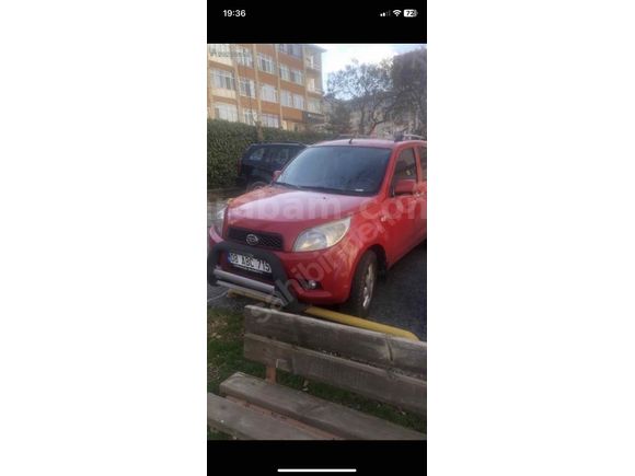  ÇEKİ demirli ruhsata işli 
 Daihatsu Terios 1.5 Silver 2007 Model 