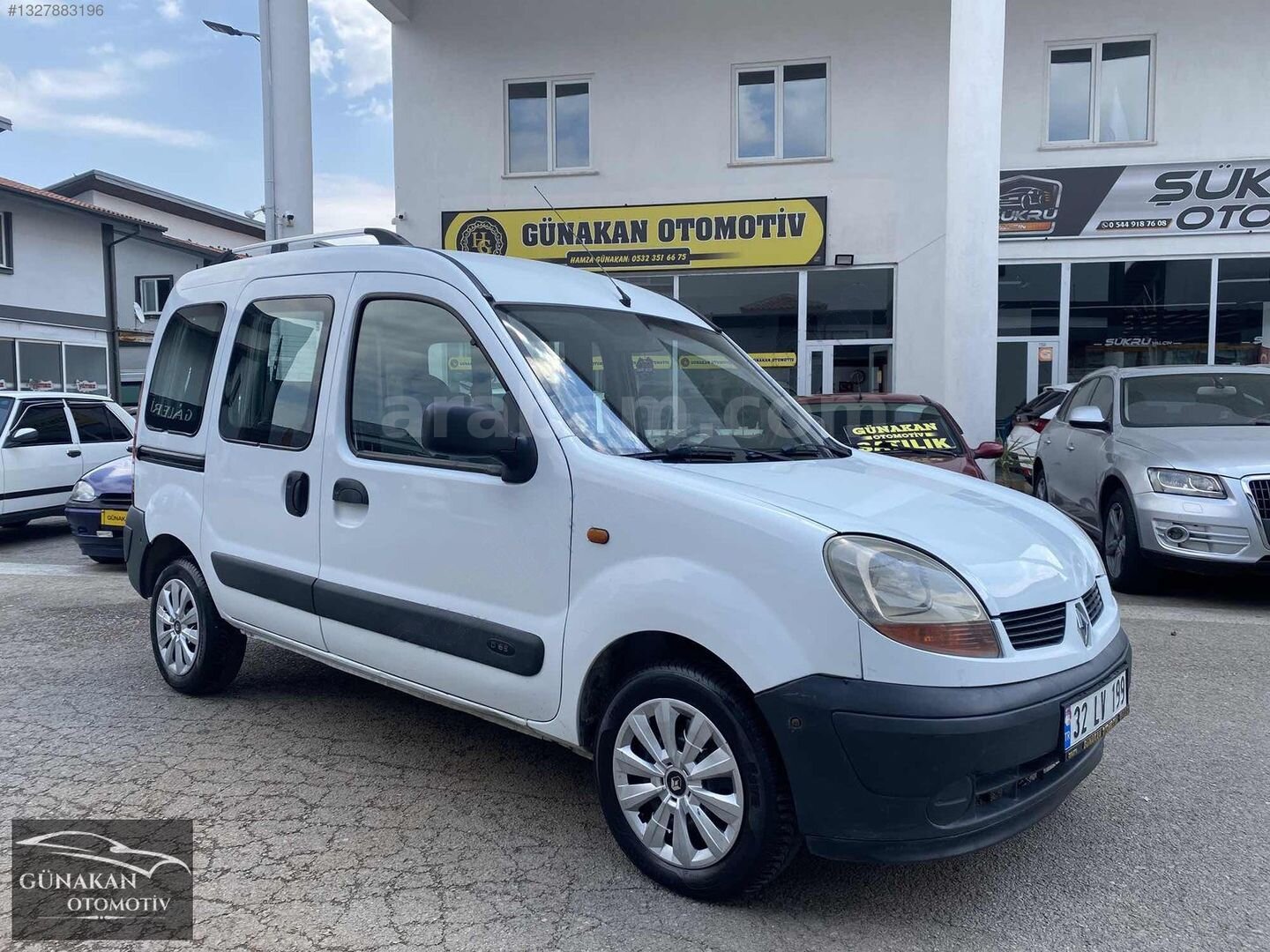 Galeriden Renault Kangoo 1.5 dCi Expression 2004 Model Isparta 278.500 km Beyaz 1