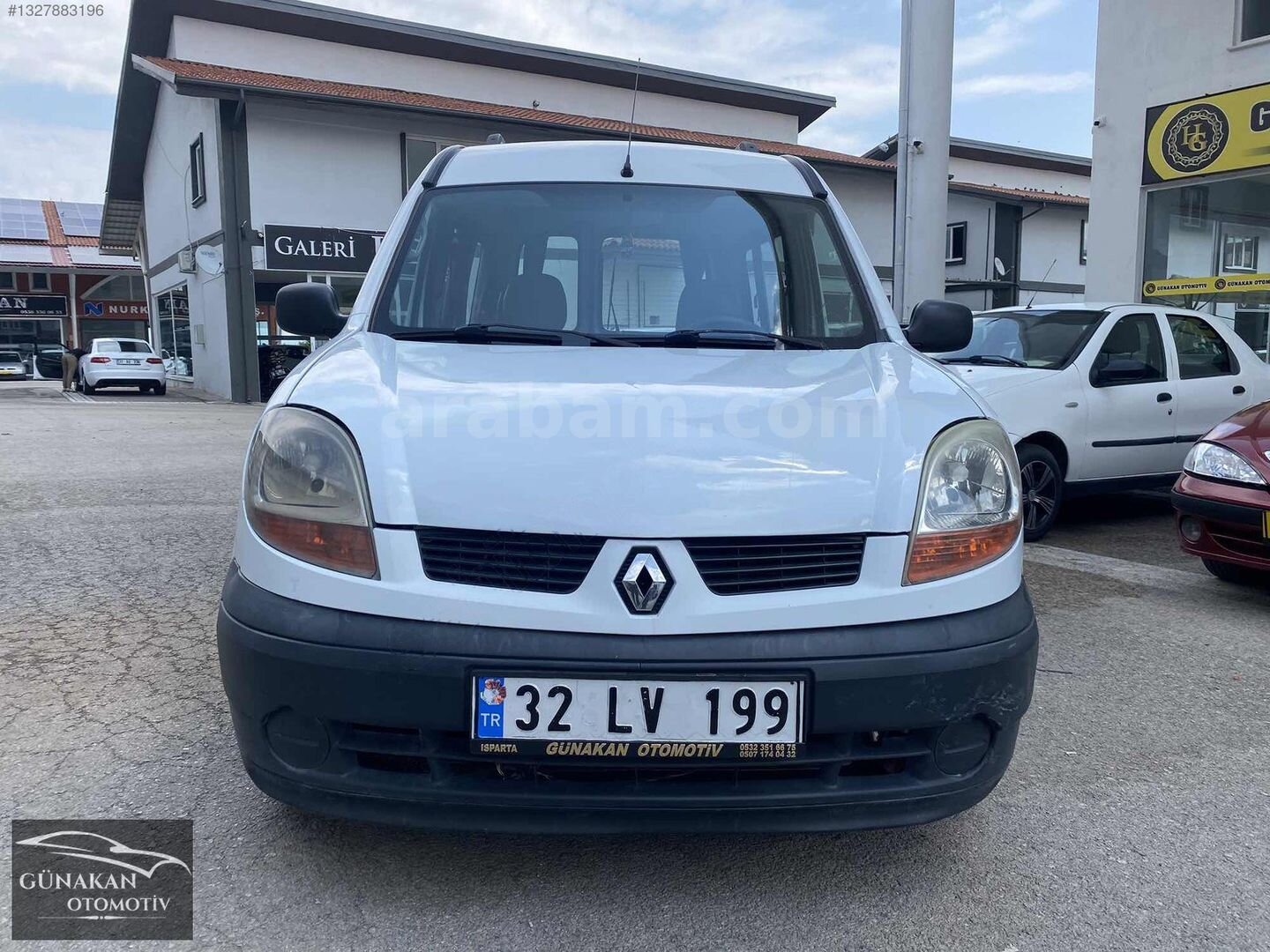 Galeriden Renault Kangoo 1.5 dCi Expression 2004 Model Isparta 278.500 km Beyaz 2