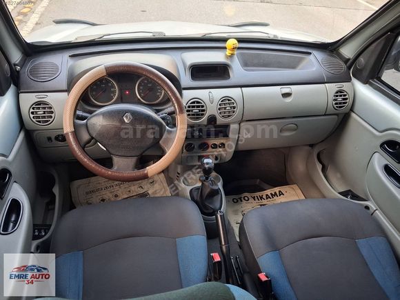 2007 MODEL 1.5 DİZEL KANGO 85 LİK..KARTA 12 TAKSİT İMKANI