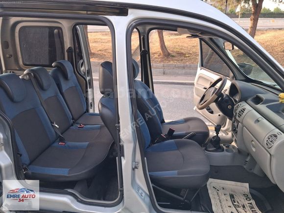 2007 MODEL 1.5 DİZEL KANGO 85 LİK..KARTA 12 TAKSİT İMKANI