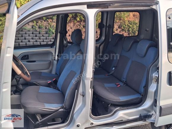 2007 MODEL 1.5 DİZEL KANGO 85 LİK..KARTA 12 TAKSİT İMKANI