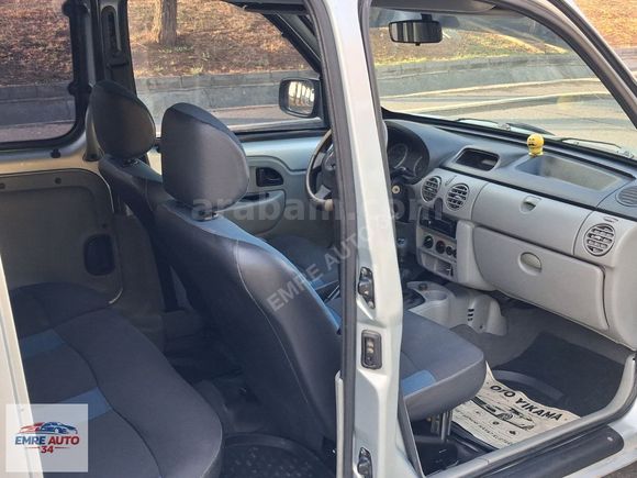 2007 MODEL 1.5 DİZEL KANGO 85 LİK..KARTA 12 TAKSİT İMKANI