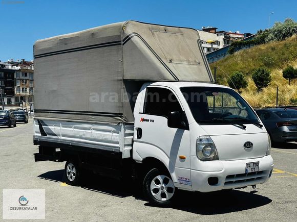 CESURDAN 2006 MODEL KİA BONGO GENİŞ TENTELİ KASA KAMYONET