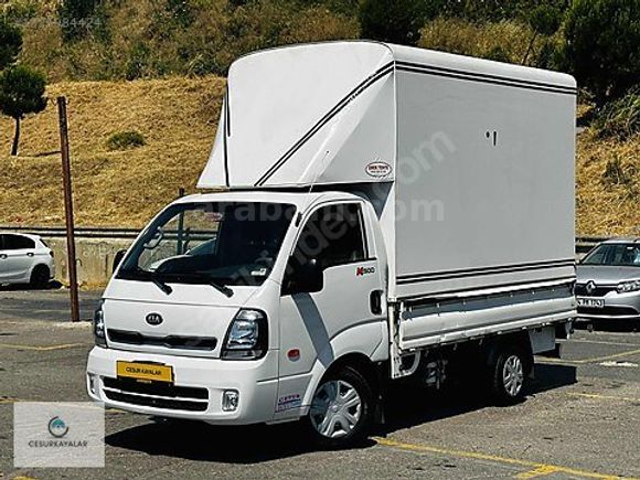 CESURDAN 2021 MODEL KİA BONGO KLİMALI TENTELİ KASA KAMYONET
