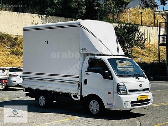 CESURDAN 2021 MODEL KİA BONGO KLİMALI TENTELİ KASA KAMYONET
