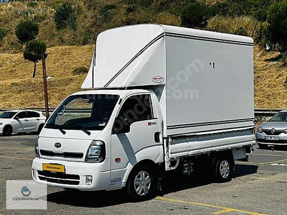 CESURDAN 2021 MODEL KİA BONGO KLİMALI TENTELİ KASA KAMYONET