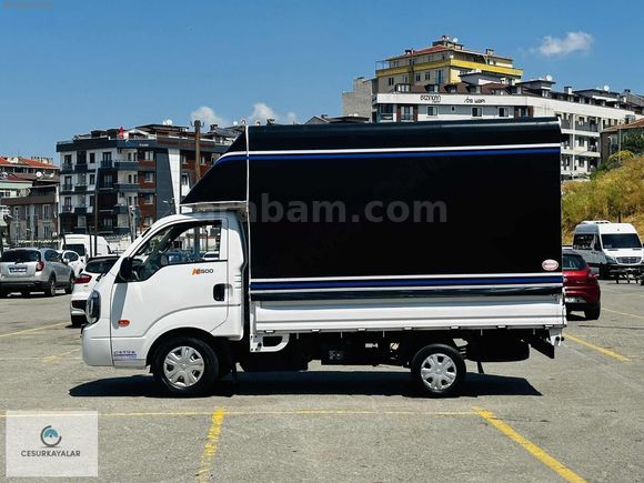 CESURDAN 2024 MODEL KİA BONGO SIFIR TENTELİ KLİMALI KAMYONET