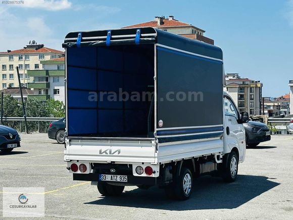 CESURDAN 2024 MODEL KİA BONGO SIFIR TENTELİ KLİMALI KAMYONET