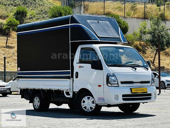 CESURDAN 2024 MODEL KİA BONGO SIFIR TENTELİ KLİMALI KAMYONET