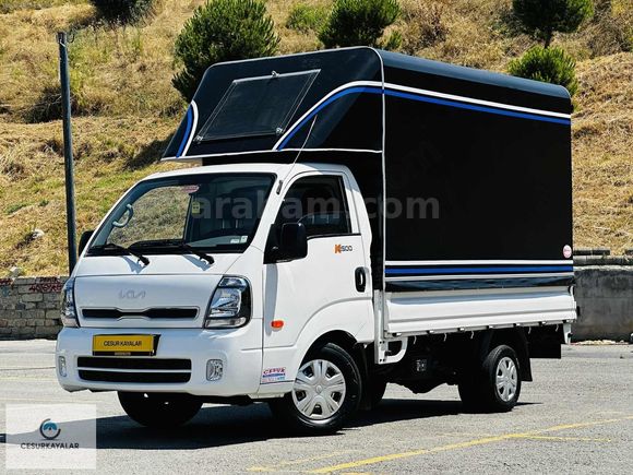 CESURDAN 2024 MODEL KİA BONGO SIFIR TENTELİ KLİMALI KAMYONET