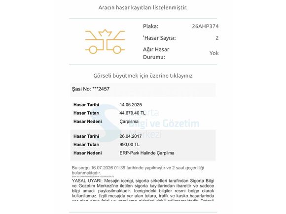 Sahibinden Toyota Auris 1.6 Active 2015 Model 