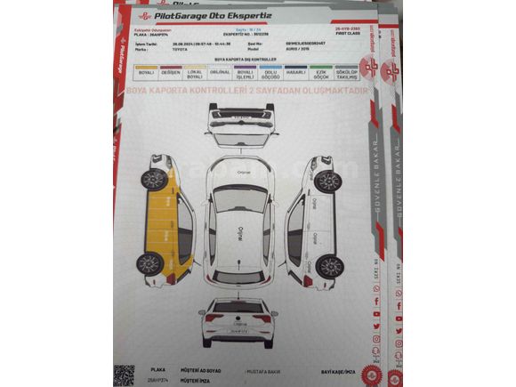 Sahibinden Toyota Auris 1.6 Active 2015 Model 