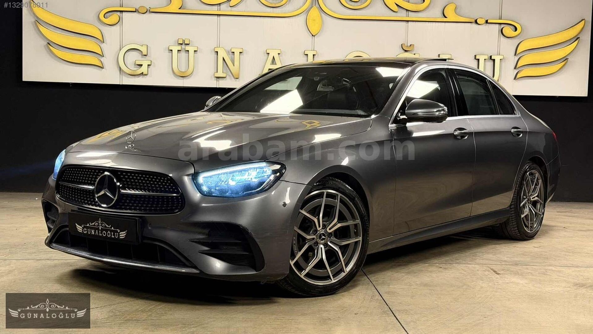 Galeriden Mercedes - Benz E 200 d AMG 2020 Model Ankara 201.500 km Gri 2