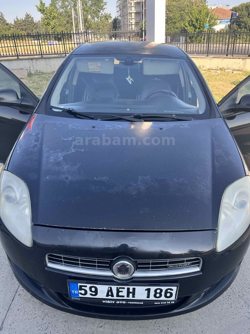 Sahibinden Fiat Bravo 1.6 Mjet Dynamic 2009 Model Tekirdağ 438.000 km Siyah 3