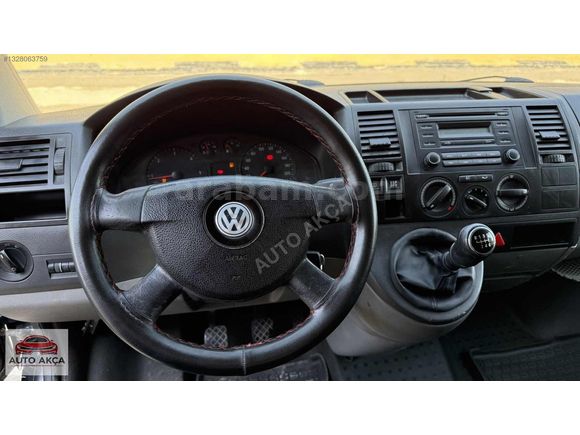 AKÇA'DAN 2009 VW TRANSPORTER 1.9 TDI CAMLI VAN 4+1