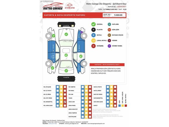 C&K AUTO'DAN CAM TAVANLI OCTAVİA