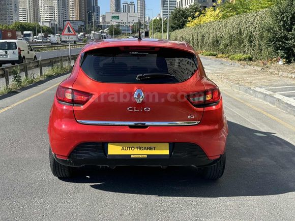 AUTO TİCARET RENAULT CLİO OTOMATİK TOUCH PAKET DOLU 179KM ORJ