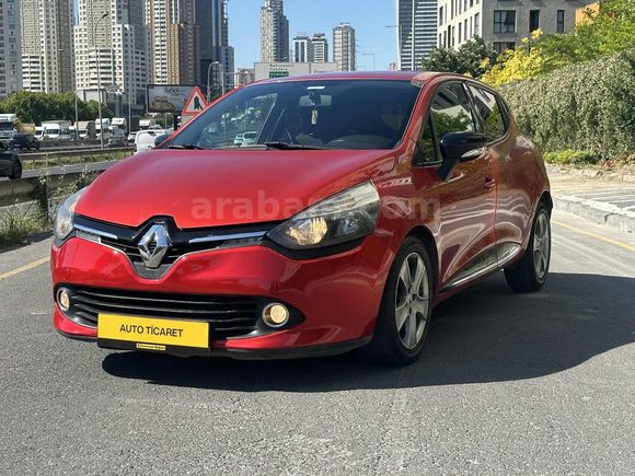 AUTO TİCARET RENAULT CLİO OTOMATİK TOUCH PAKET DOLU 179KM ORJ
