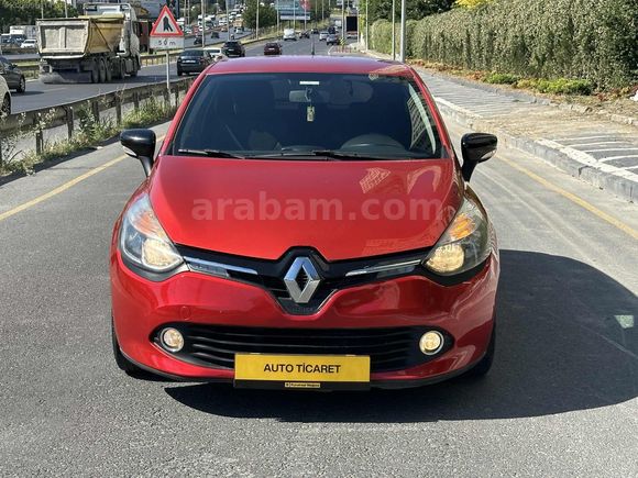 AUTO TİCARET RENAULT CLİO OTOMATİK TOUCH PAKET DOLU 179KM ORJ