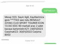 CLİO 1.5 dCİ EDC TOUCH OTOMATİK 210.000 KM DE
