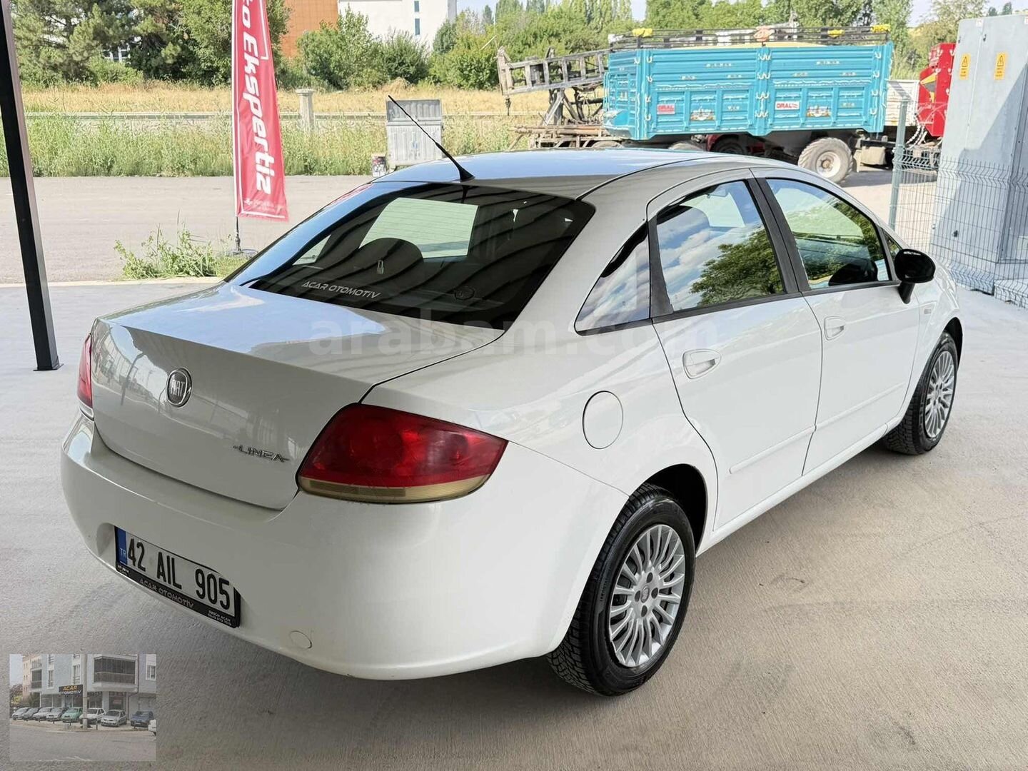 Galeriden Fiat Linea 1.3 Multijet Active Plus 2012 Model Konya 260.000 km Beyaz 4