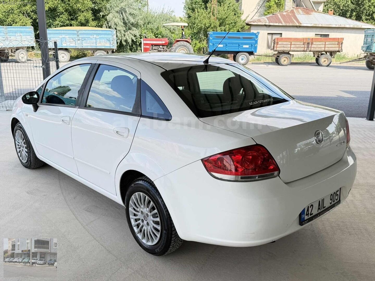 Galeriden Fiat Linea 1.3 Multijet Active Plus 2012 Model Konya 260.000 km Beyaz 6