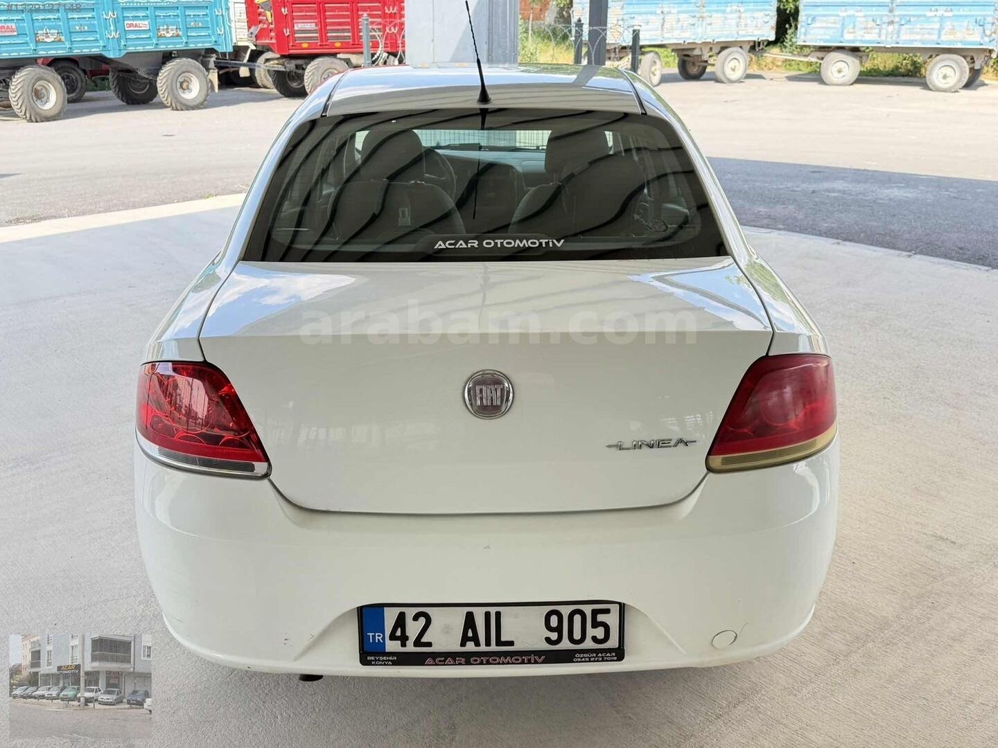 Galeriden Fiat Linea 1.3 Multijet Active Plus 2012 Model Konya 260.000 km Beyaz 5