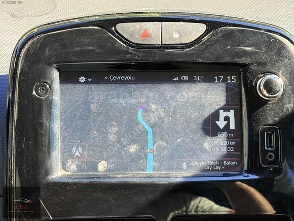 ADA'DAN TAMAMINA TAKSİTLİ CLIO 150 BİNDE OTOMATİK NAVİGASYON VS.