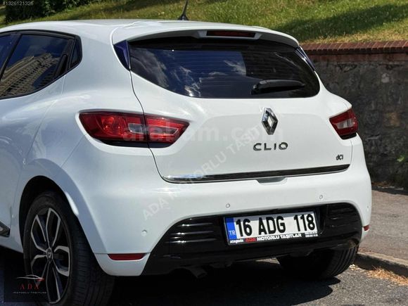 ADA'DAN 2018 MODEL DEĞİŞENSİZ CLİO DİZEL OTOMATİK **NAVİGASYON**