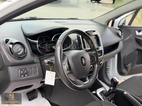 2017 RENAULT CLİO 1.5 DCI TOUCH OTOMATİK 160.000 KM 2 PARÇA BOYA