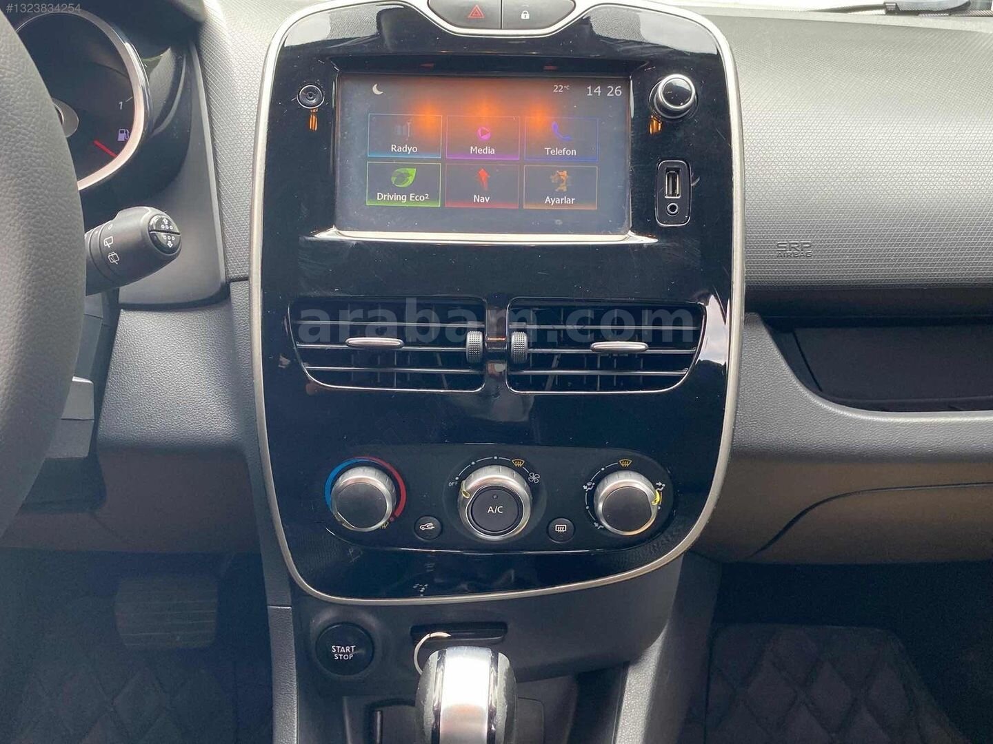 Galeriden Renault Clio 1.5 dCi Touch 2016 Model Ordu 104.000 km Beyaz 3