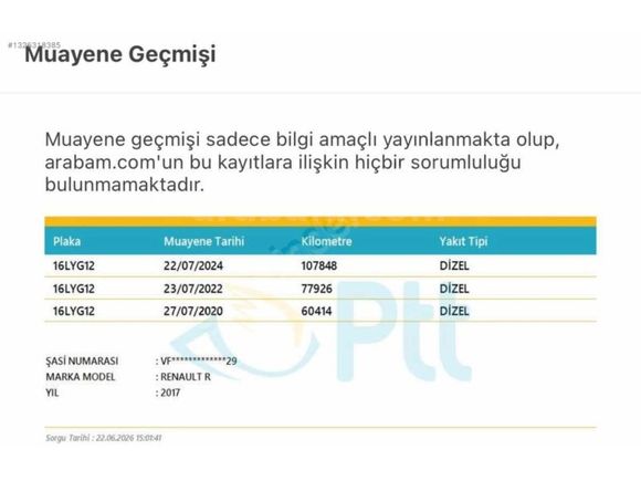 2017 RENAULT CLIO TOUCH OTM. DEĞİŞENSİZ 123.000KM!