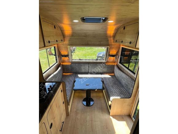 HAPPY STÜDYO 4.50 KARAVAN G.PANEL/TENTE/WEBASTO/ TV/FIRIN/WC/MDF