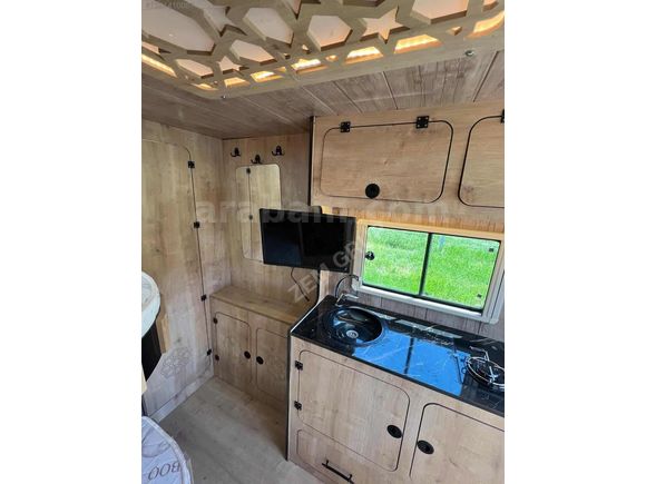 HAPPY STÜDYO 4.50 KARAVAN G.PANEL/TENTE/WEBASTO/ TV/FIRIN/WC/MDF