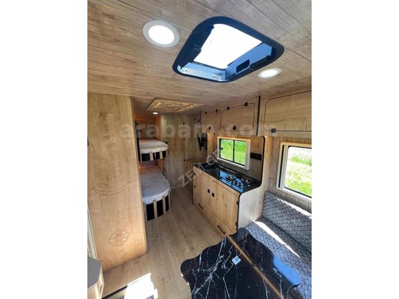 HAPPY STÜDYO 4.50 KARAVAN G.PANEL/TENTE/WEBASTO/ TV/FIRIN/WC/MDF