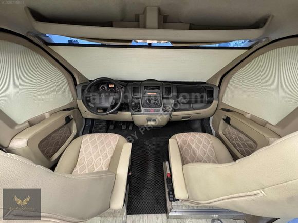 145000 KM DE 15 M3 BOXER MOTOKARAVAN DOMETIC OCAK / ELKT. TENTE