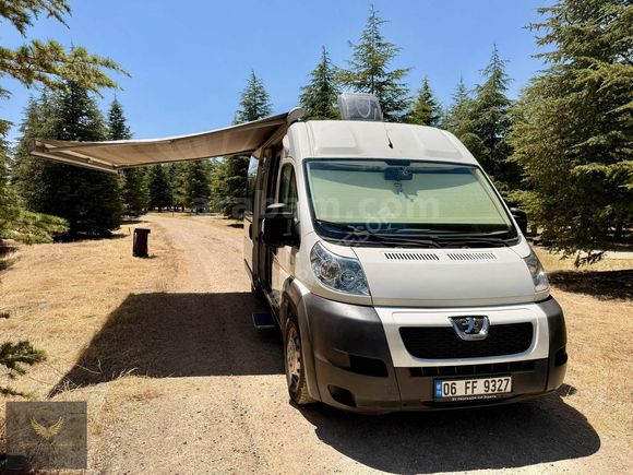 145000 KM DE 15 M3 BOXER MOTOKARAVAN DOMETIC OCAK / ELKT. TENTE