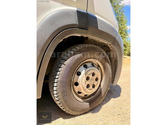 145000 KM DE 15 M3 BOXER MOTOKARAVAN DOMETIC OCAK / ELKT. TENTE