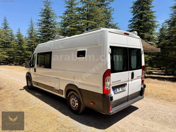 145000 KM DE 15 M3 BOXER MOTOKARAVAN DOMETIC OCAK / ELKT. TENTE