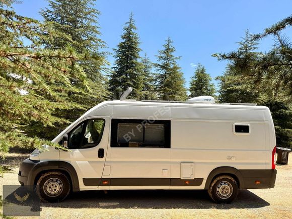 145000 KM DE 15 M3 BOXER MOTOKARAVAN DOMETIC OCAK / ELKT. TENTE