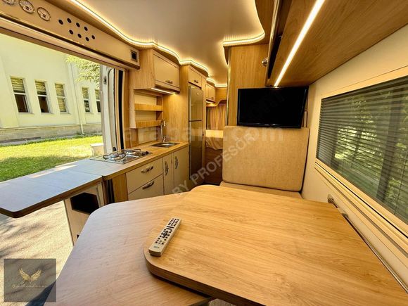 145000 KM DE 15 M3 BOXER MOTOKARAVAN DOMETIC OCAK / ELKT. TENTE