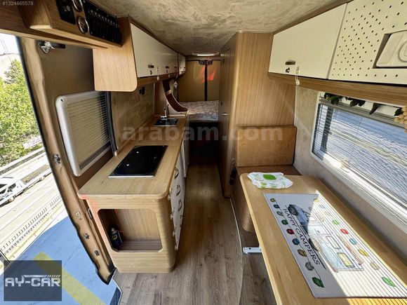 AY-CAR'dan TSE ONAYLI 17m3 MOTOKARAVAN