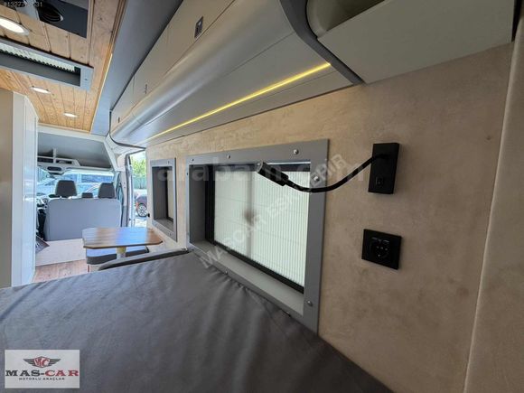 2017 FORD TRANSİT 2023 YAPIMI LUX KARAVAN 25 BİN KM