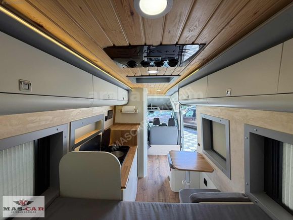 2017 FORD TRANSİT 2023 YAPIMI LUX KARAVAN 25 BİN KM
