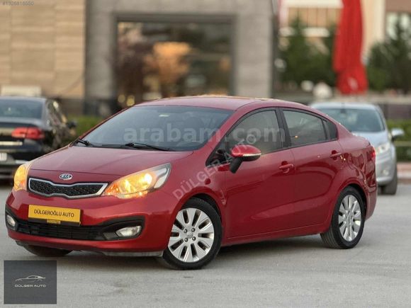 2012 KİA RİO FUL+FUL 1.4 BENZİN LPG MANUEL 6 İLERİ.