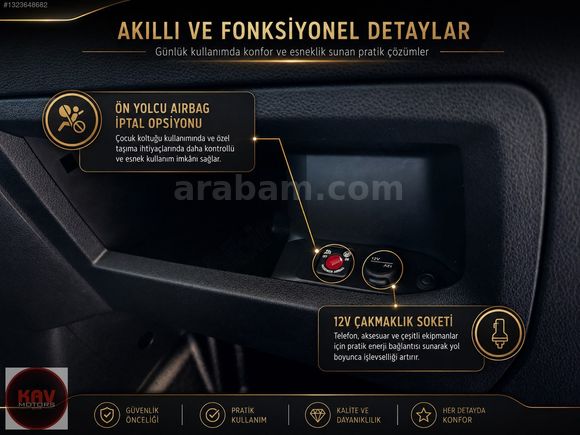 2026 0 KM SCUDO KAMYONET | KAMERA | 2.2 MJET | HEMEN TESLİM