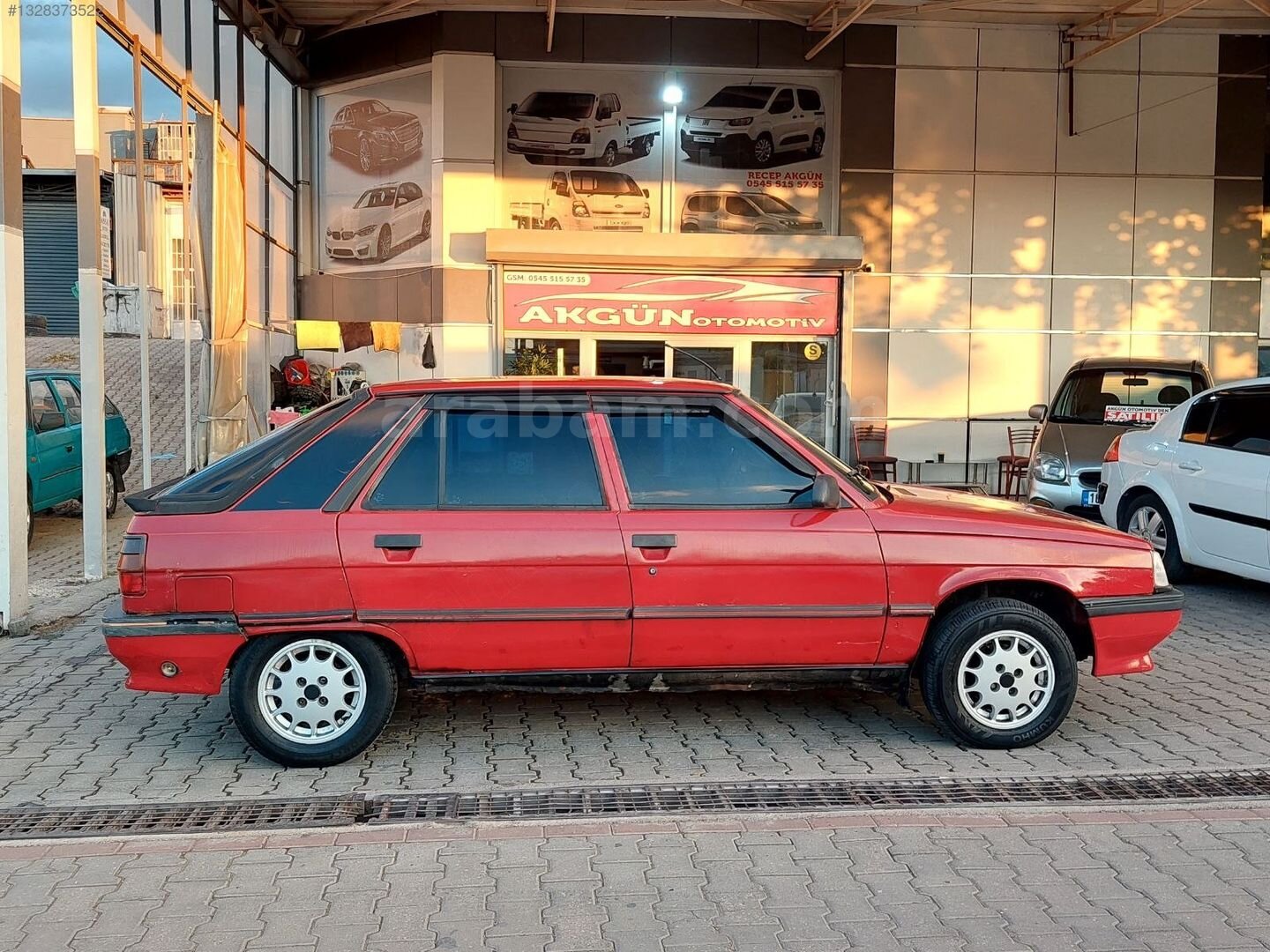 Galeriden Renault R 11 Rainbow 1994 Model Bursa 250.000 km Kırmızı 3