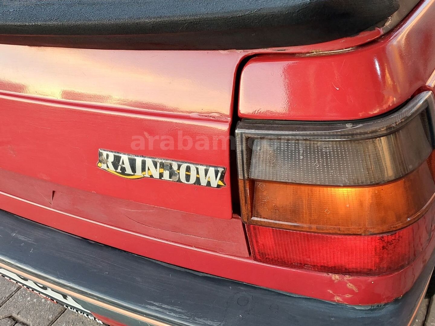 Galeriden Renault R 11 Rainbow 1994 Model Bursa 250.000 km Kırmızı 5