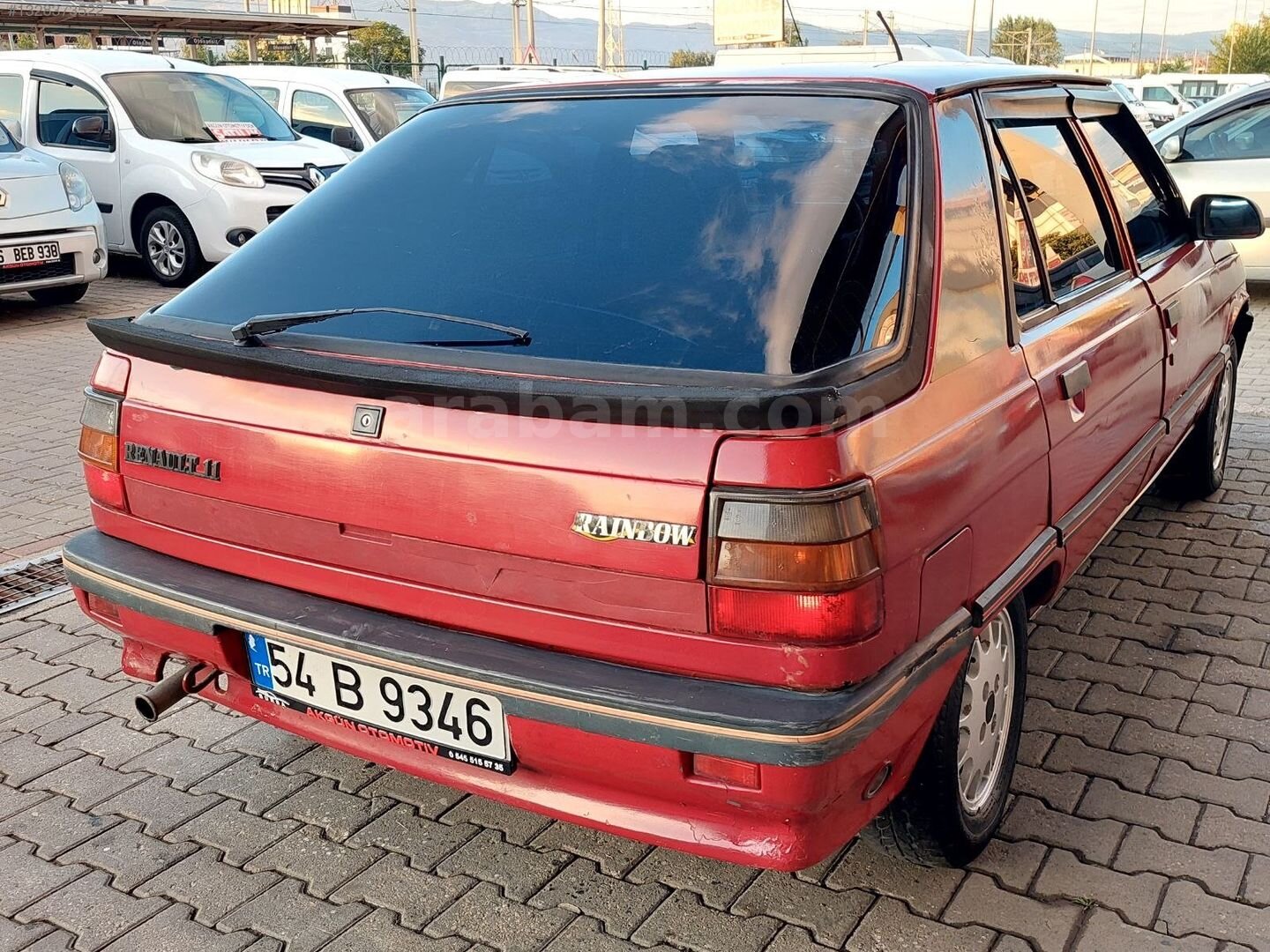 Galeriden Renault R 11 Rainbow 1994 Model Bursa 250.000 km Kırmızı 6